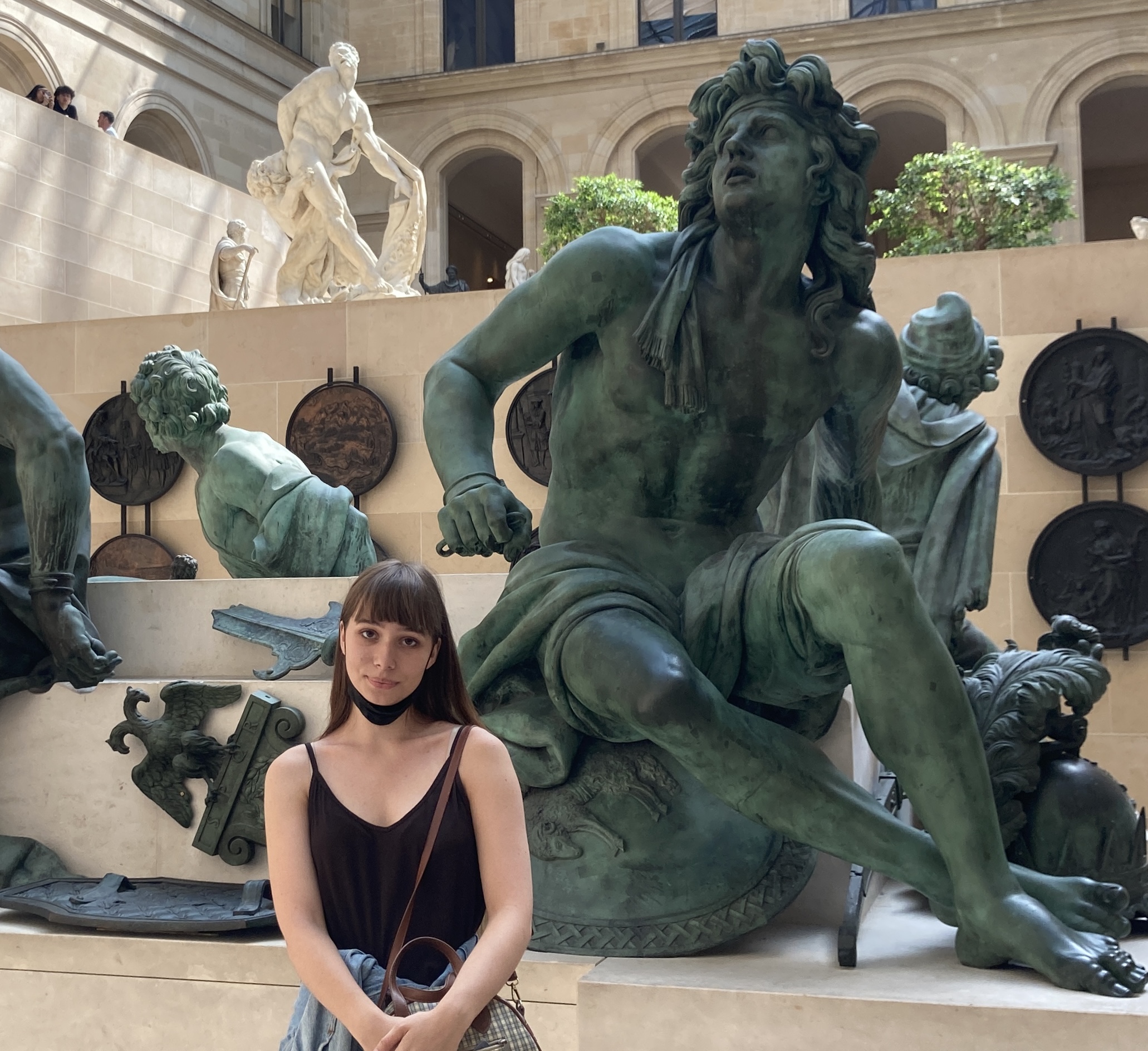 Marina at the Louvre